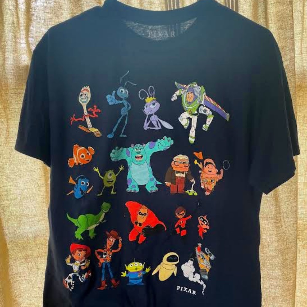 Disney Pixar Navy Graphic Tee